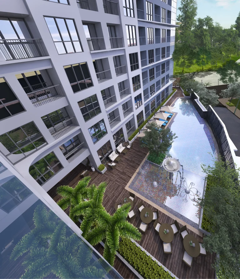 The Pearl Global Res_Pool View 3 AERIAL