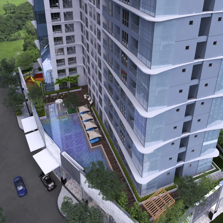 The Pearl Global Res_Pool View 4 AERIAL