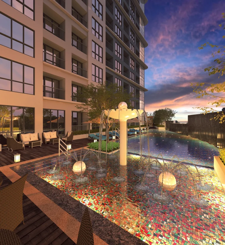 The Pearl Global Res_Pool View NIGHT 1